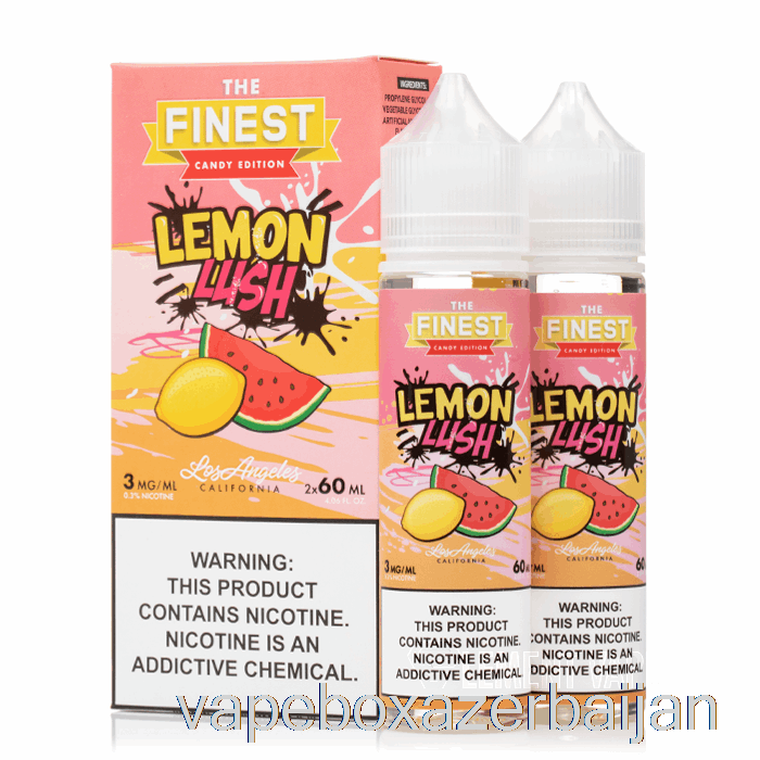 Vape Box Azerbaijan Lemon Lush - The Finest Candy Edition - 120mL 6mg